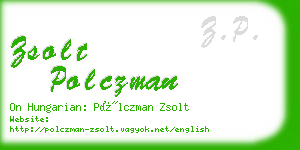 zsolt polczman business card